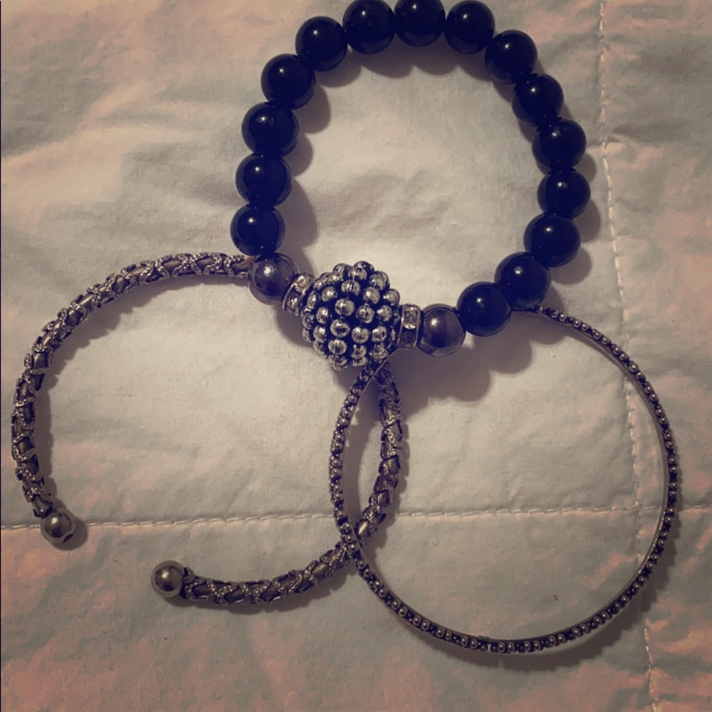 Antique Silver bangles.
